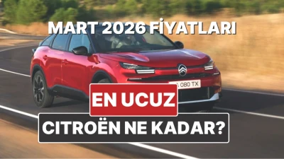 Citroen Fiyatları Mart 2026'da Yenilendi! C3, C4, C5 ve Ami'nin Güncel Değerleri Burada!